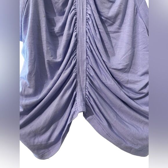 Cycle House light purple racer back ruched tank top by Marika NWT size XL - Picture 7 of 13